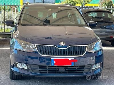 Usata Skoda Fabia 90 CV (66 kW) 2016 Blu Station wagon