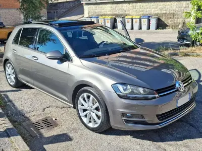 Usata VW Golf VII Highline 105 CV (77 kW) 2013 Grigio Berlina