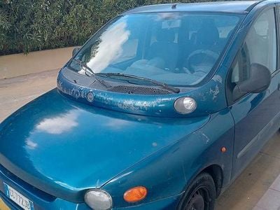 Begagnad Fiat Multipla 116 HK (85 kW) 2002 Blå Minibuss