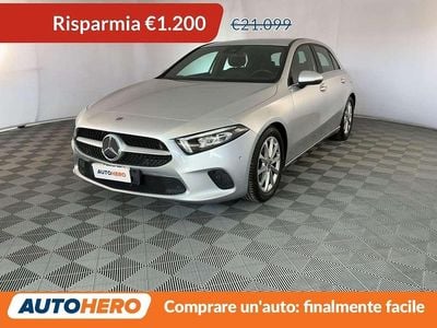Usata Mercedes A180 Business 116 CV (85 kW) 2019 Argento Berlina