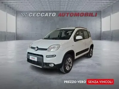 Usata Fiat Panda 4x4 Wild 86 CV (63 kW) 2017 Bianco Utilitaria
