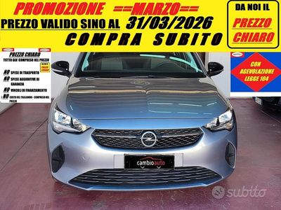 Usata Opel Corsa Edition 100 CV (73 kW) 2021 Grigio Utilitaria