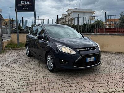 Usata Ford C-MAX Titanium 115 CV (84 kW) 2014 Blu Monovolume