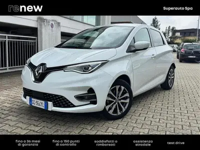 Gebraucht Renault Zoe Intens 100 kW (136 PS) 2021 Weiß Kleinwagen