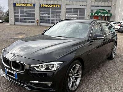 Usata BMW 320 Luxury Line 190 CV (139 kW) 2018 Nero Station wagon