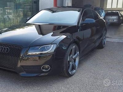 Usata Audi A5 S-Line 190 CV (139 kW) 2010 Nero Coupé