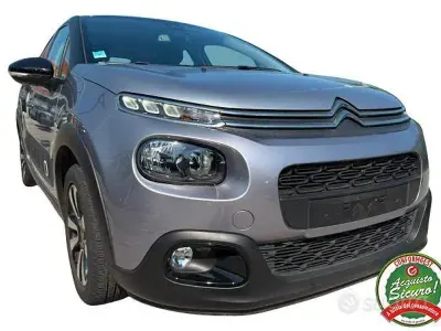 Usata Citroën C3 PureTech 82 CV (60 kW) 2019 Grigio Utilitaria