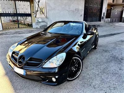 Usata Mercedes SLK55 AMG AMG 360 CV (264 kW) 2005 Nero Cabrio