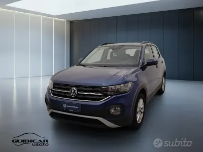 Usata VW T-Cross Style 95 CV (69 kW) 2023 Blu SUV