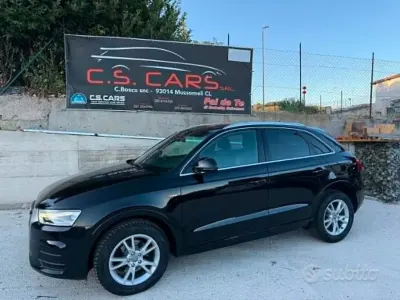 Usata Audi Q3 S-Line 150 CV (110 kW) 2016 Nero SUV