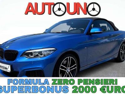 Blu Usata 2019 BMW 218 M Sport Cabrio | 27.990 € (Cara)