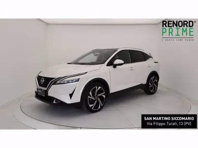 Usata Nissan Qashqai Tekna+ 158 CV (116 kW) 2022 Bianco SUV