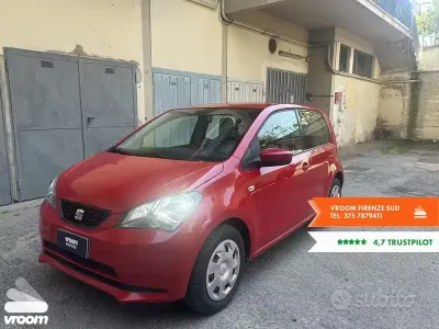 Brugt Seat Mii Style 60 HK (44 kW) 2016 Rød Hatchback