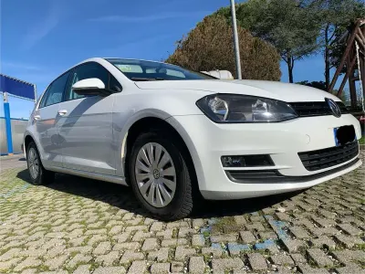 Usata VW Golf VII Trendline 86 CV (63 kW) 2016 Bianco Berlina