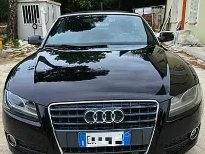 Usata Audi A5 Cabriolet Ambition 179 CV (131 kW) 2010 Nero Cabrio