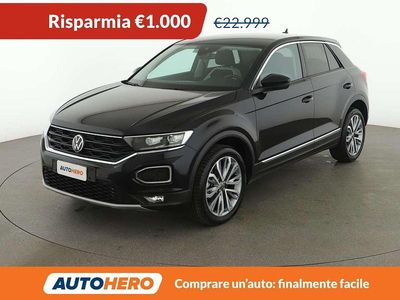 Usata VW T-Roc Advance 150 CV (110 kW) 2021 Nero SUV