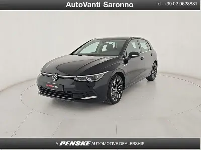 Usata VW Golf VIII Style 131 CV (96 kW) 2021 Nero Utilitaria