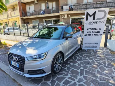 Usata Audi A1 95 CV (69 kW) 2016 Grigio Utilitaria