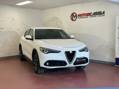 Usata Alfa Romeo Stelvio Business 209 CV (153 kW) 2019 Bianco SUV