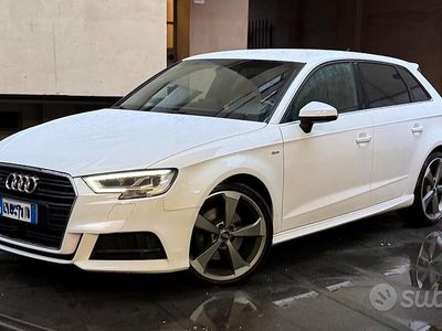 Usata Audi A3 Ambiente 184 CV (135 kW) 2020 Bianco Berlina