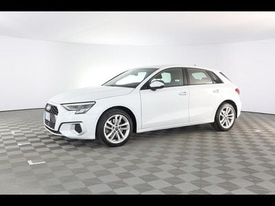 Usata Audi A3 Advanced 116 CV (85 kW) 2021 Bianco / pastello Berlina