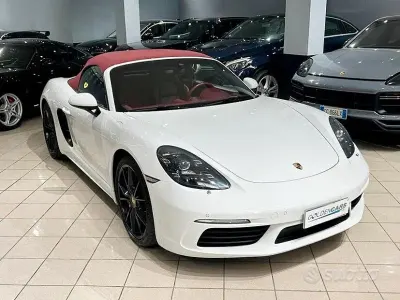 Usata Porsche Boxster 350 CV (257 kW) 2016 Bianco Cabrio