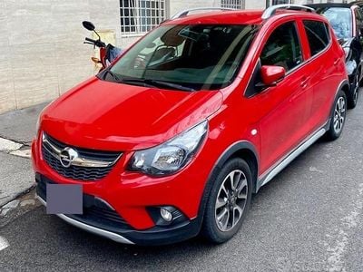 Usata Opel Karl Rocks 75 CV (55 kW) 2017 Rosso Utilitaria