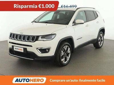 Usata Jeep Compass Limited 140 CV (102 kW) 2019 Bianco SUV