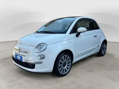 Occasion Fiat 500 Lounge 95 ch (69 kW) 2015 Blanc Citadine