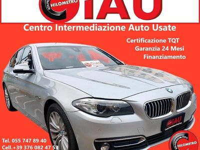 Usata BMW 525 Luxury Line 217 CV (159 kW) 2014 Grigio Berlina