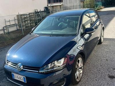 Usata VW Golf VII 110 CV (80 kW) 2013 Blu Berlina