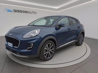 Usata Ford Puma Titanium S 125 CV (91 kW) 2022 Blu SUV