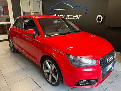 Usata Audi A1 Ambition 90 CV (66 kW) 2011 Rosso Utilitaria