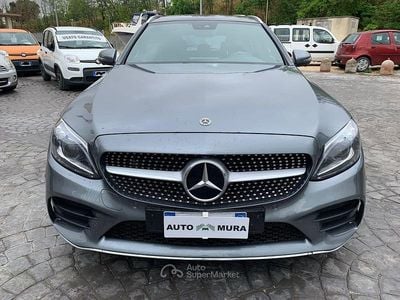 Usata Mercedes C220 Premium 194 CV (142 kW) 2018 Grigio Station wagon