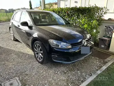 Usata VW Golf VII Highline 110 CV (80 kW) 2015 Nero Berlina
