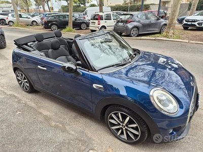 Usata Mini Cooper Cabriolet 136 CV (100 kW) 2018 Blu Cabrio