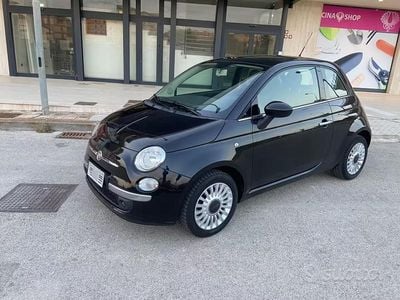 Usata Fiat 500 Lounge 70 CV (51 kW) 2012 Nero Berlina