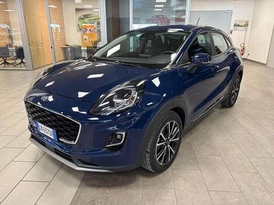 Usata Ford Puma Titanium 125 CV (91 kW) 2023 Blu blazer pastello SUV