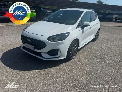 Usata Ford Fiesta ST-Line X 125 CV (91 kW) 2023 Bianco Utilitaria