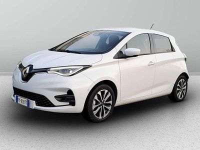 Usata Renault Zoe Intens 100 kW (136 CV) 2020 Bianco quarzo Utilitaria