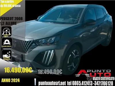 Usata Peugeot 2008 Allure 101 CV (74 kW) 2024 Antracite SUV
