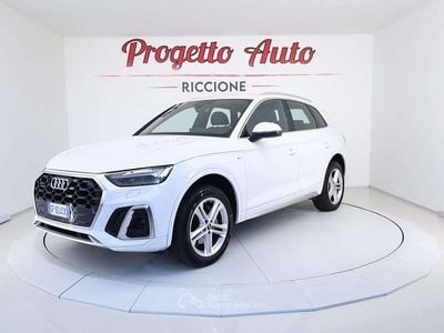 Usata Audi Q5 S-line plus 204 CV (150 kW) 2021 Bianco ghiaccio SUV