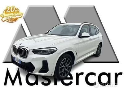 Usata BMW X3 M Sport 190 CV (139 kW) 2022 Bianco SUV