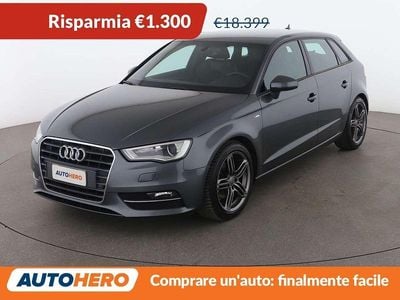 Usata Audi A3 Ambition 150 CV (110 kW) 2015 Grigio Berlina