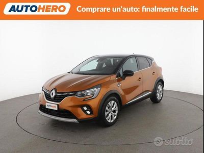 Usata Renault Captur Intens 116 CV (85 kW) 2020 Arancio SUV