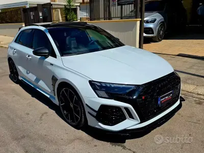 Usata Audi RS3 400 CV (294 kW) 2023 Bianco Berlina