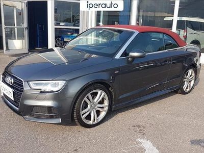 Usata Audi A3 Cabriolet Sport 150 CV (110 kW) 2016 Grigio Cabrio