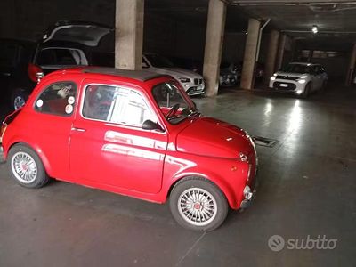 Usata Fiat 500 1970 Rosso Utilitaria