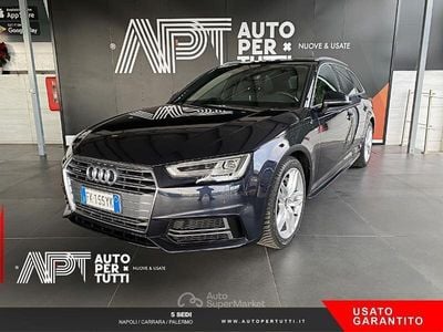 Usata Audi A4 Sport 272 CV (200 kW) 2017 Blu Station wagon