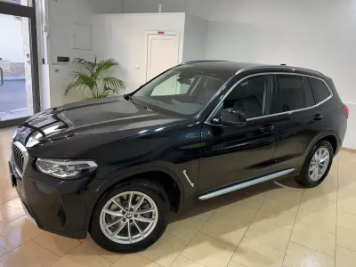 Usata BMW X3 Advantage 190 CV (139 kW) 2022 Nero SUV